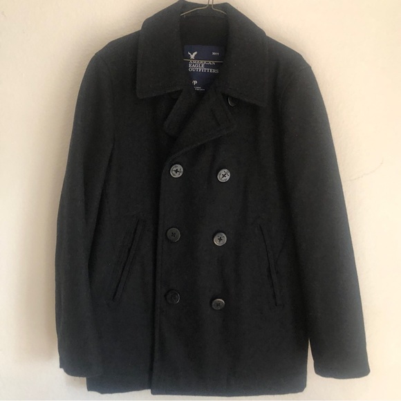 American Eagle Outfitters Other - American Eagle Outfitters Double Breasted Wool Peacoat Size Small